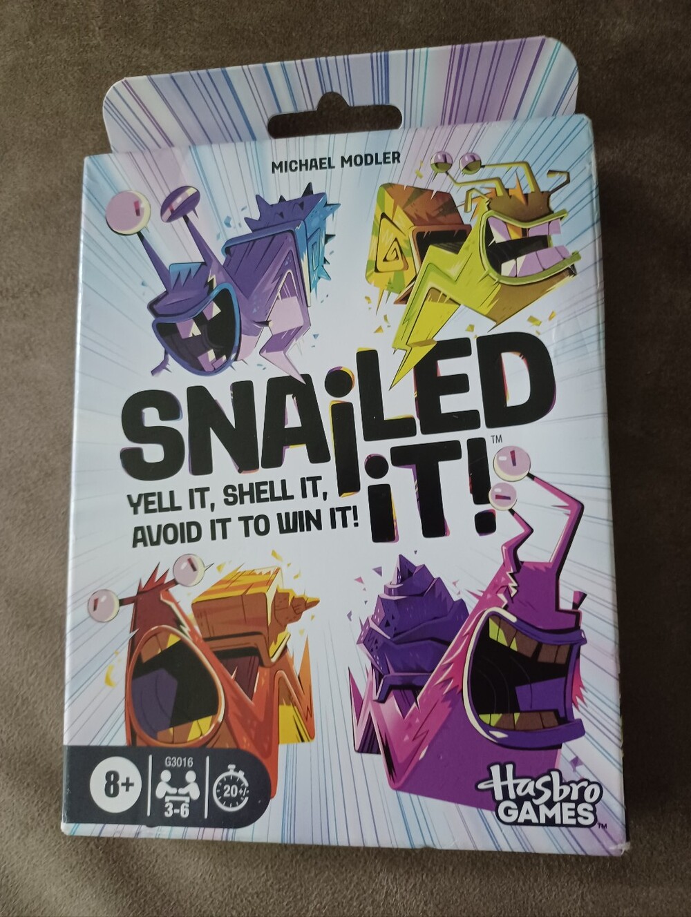 Snailed It! Card Game - Purple & Yellow